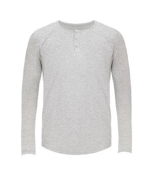 Next Level NL6072 - Mens Tri-Blend Long Sleeve Henley Tee