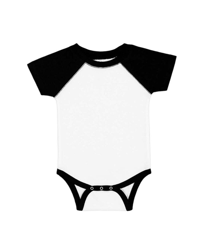 Rabbit Skins LA4430 - Infant Baseball Fine Jersey Bodysuit