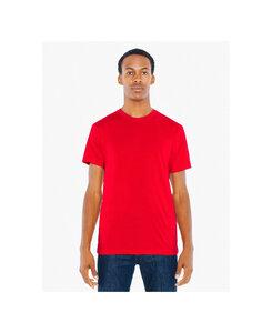 American Apparel AABB401W - Unisex Poly/Cotton Crew Neck Tee Red