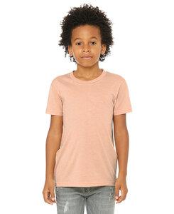 BELLA+CANVAS B3413Y - Youth Triblend Short Sleeve Tee Peach Triblend