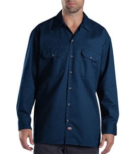 Dickies K00574 - Long Sleeve Work Shirt Lincoln Green