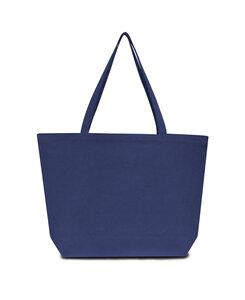 Liberty Bags LB8507 - Seaside Cotton 12 oz Pigment Dyed Large Tote Washed Navy