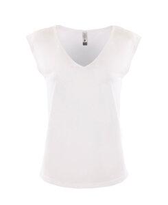 Next Level NL5040 - Women's Festival Sleeveless V-Neck Tee White