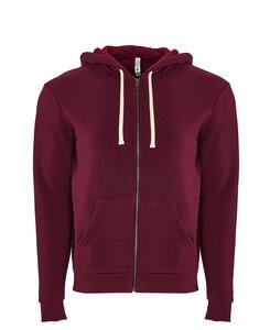 Next Level NL9602 - Unisex Fleece Zip Hood Maroon