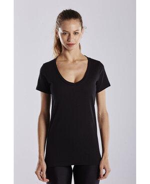 US Blanks US0120 - Ladies Short Sleeve V-Neck Tee