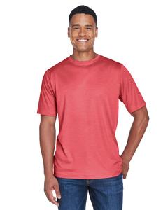 Team 365 TT11H - Men's Sonic Heather Performance T-Shirt Sport Red Heather