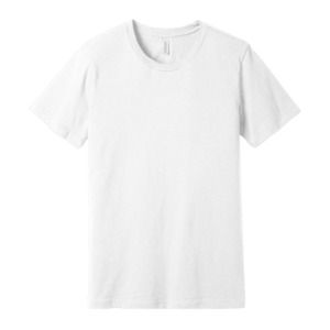Bella+Canvas 3001CVC - Unisex Heather CVC T-Shirt Solid White Blend