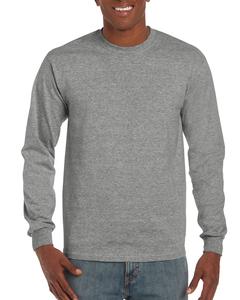 Gildan H400 - HAMMER ADULT LONG SLEEVE TEE Graphite Heather