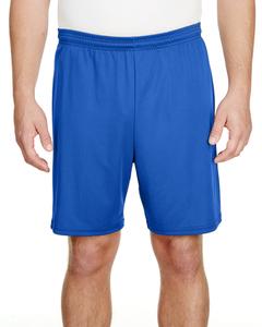 A4 N5244 - Adult 7" Inseam Cooling Performance Shorts Royal