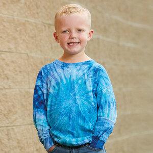 Colortone T2001Y - MULTI COLOR TIE DYE YOUTH LONG SLEEVE Eternity