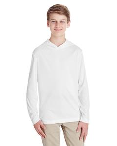 Team 365 TT41Y - Youth Zone Performance Hoodie White