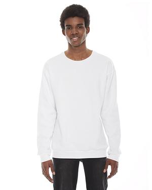 American Apparel F496W - Unisex Flex Fleece Drop Shoulder Pullover Crewneck