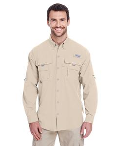 Columbia 7048 - Men's Bahama II Long-Sleeve Shirt Fossil