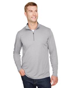 Team 365 TT31H - Men's Zone Sonic Heather Performance Quarter-Zip Athletic Heather