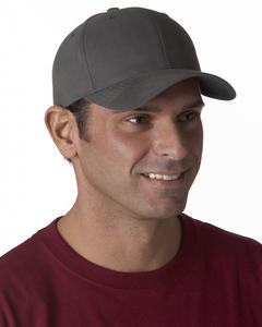 Yupoong 6363V - Adult Brushed Cotton Twill Mid-Profile Cap Dark Grey