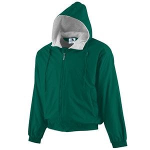 Augusta Sportswear 3280 - Hooded Fleece Lined Jacket Dark Green