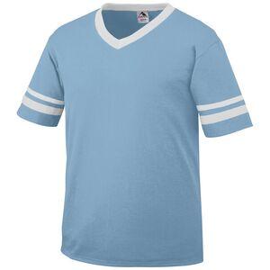 Augusta Sportswear 360 - V-Neck Jersey with Striped Sleeves