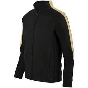 Augusta Sportswear 4395 - Medalist Jacket 2.0 Black/Vegas Gold