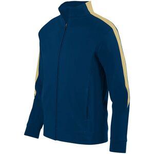 Augusta Sportswear 4395 - Medalist Jacket 2.0 Navy/Vegas Gold