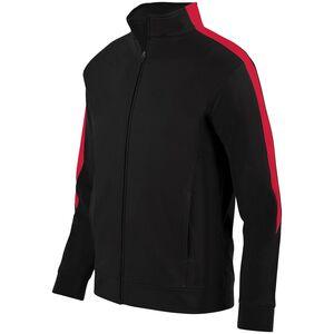 Augusta Sportswear 4396 - Youth Medalist Jacket 2.0 Black/Red