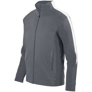 Augusta Sportswear 4396 - Youth Medalist Jacket 2.0 Graphite/White