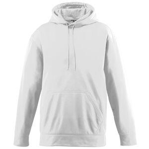 Augusta Sportswear 5505 - Wicking Fleece Hooded Sweatshirt White