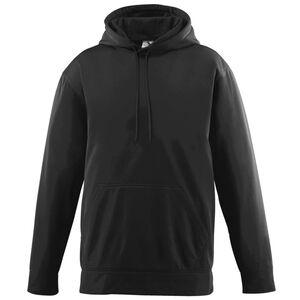 Augusta Sportswear 5505 - Wicking Fleece Hooded Sweatshirt Black