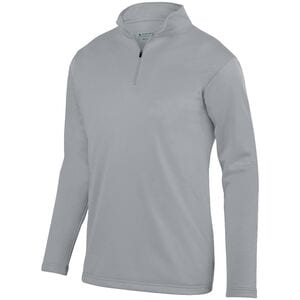 Augusta Sportswear 5508 - Youth Wicking Fleece Pullover Athletic Grey