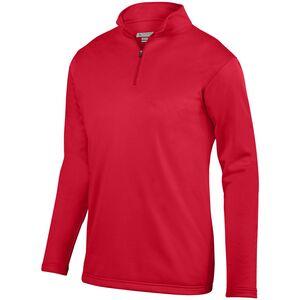 Augusta Sportswear 5508 - Youth Wicking Fleece Pullover Red