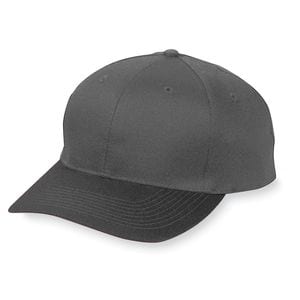 Augusta Sportswear 6204 - Six Panel Cotton Twill Low Profile Cap Black