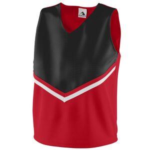 Augusta Sportswear 9111 - Girls Pride Shell Red/Black/White