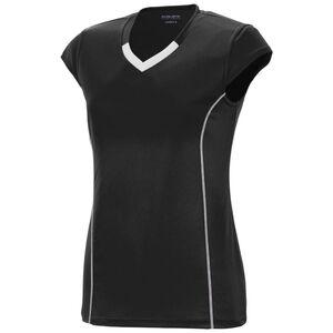 Augusta Sportswear 1219 - Girls Blash Jersey Black/White