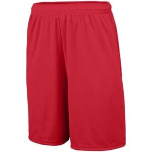 Augusta Sportswear 1428 - Training Short With Pockets Red