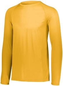 Augusta Sportswear 2796 - Youth Attain Wicking Long Sleeve Shirt Gold