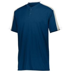 Augusta Sportswear 1557 - Power Plus Jersey 2.0 Navy/ White/ Silver Grey