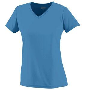Augusta Sportswear 1790 - Ladies' V-Neck Wicking T-Shirt Columbia Blue