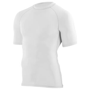 Augusta Sportswear 2600 - Hyperform Compression Short Sleeve Shirt White