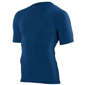 Augusta Sportswear 2601 - Youth Hyperform Compression Short Sleeve Shirt Navy