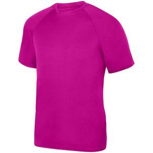Augusta Sportswear 2791 - Youth Attain Raglan Sleeve Wicking Tee Power Pink