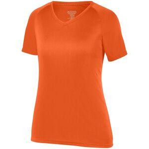 Augusta Sportswear 2793 - Girls Attain Raglan Sleeve Wicking Tee Orange