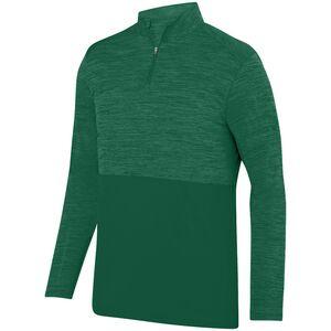 Augusta Sportswear 2908 - Shadow Tonal Heather 1/4 Zip Pullover Dark Green