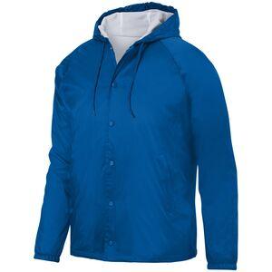 Augusta Sportswear 3102 - Hooded Coach's Jacket Royal