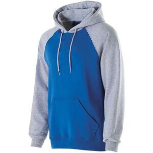 Holloway 229279 - Youth Banner Hoodie Royal/ Athletic Heather