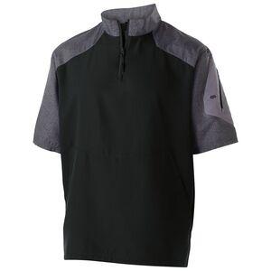 Holloway 229545 - Raider  Short Sleeve Pullover  Carbon Print/ Black