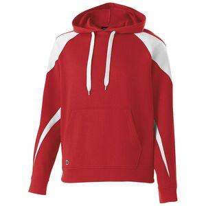 Holloway 229546 - Prospect Hoodie Scarlet/White