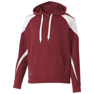 Holloway 229546 - Prospect Hoodie Cardinal/White