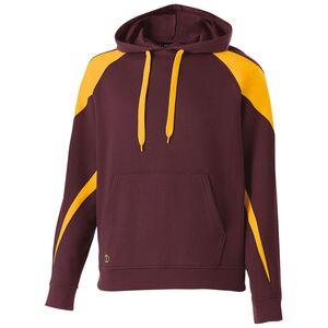 Holloway 229546 - Prospect Hoodie Maroon/Light Gold