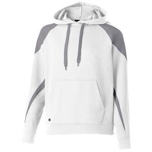 Holloway 229646 - Youth Prospect Hoodie White / Charcoal Heather