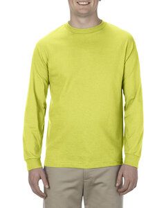 Alstyle AL1304 - Classic Adult Long Sleeve Tee Safety Green