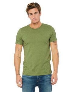 BELLA+CANVAS B3001CVC - Unisex Heather CVC Short Sleeve Tee Heather Green